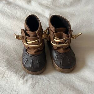 Sperry Baby Duck boots size 1